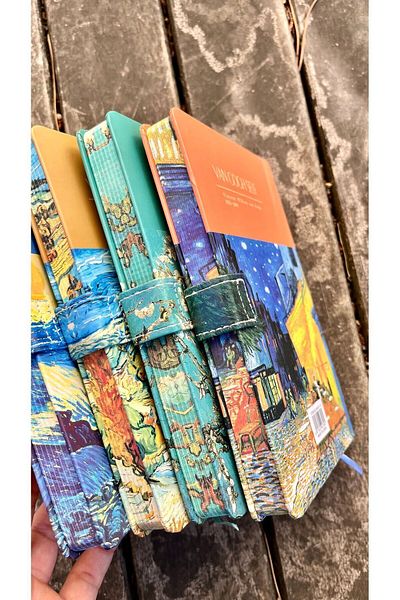 Nova Crafts Van Gogh Almond Tree Agenda - Undated Undated Notebook