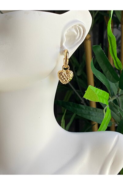 Lucios أقراط على شكل قلب من الفولاذ المقاوم للصدأ