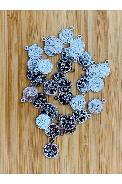 Öztürk Thin Coated Tuğra Plastic Flake 11mm. Estimate 240-250 Pieces Around. ...