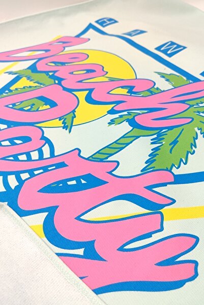 VEVİEN HOME Πετσέτα θαλάσσης Beach Party Digital Printed 75x150 cm