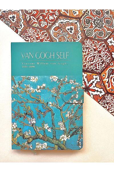 Nova Crafts Van Gogh Almond Tree Agenda - Undated Undated Notebook