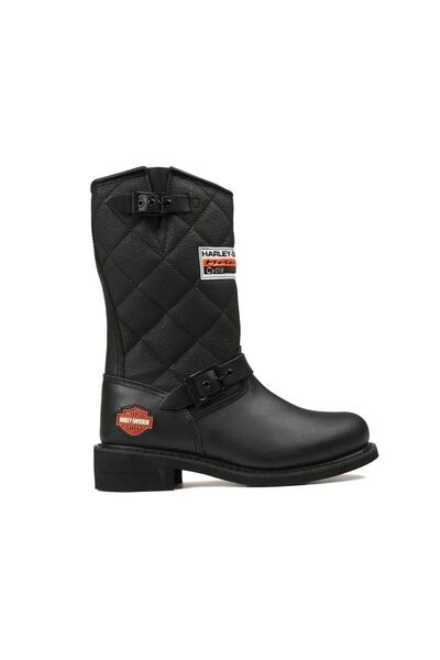 Harley Davidson Lastik Tabanlı Deri Bot