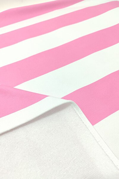 VEVİEN HOME Ριγέ Ψηφιακή στάμπα 75x150 εκ. Πετσέτα θαλάσσης λιλά