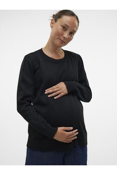 Mama Licious Gestricktes Oberteil Umstands-Strickpullover
