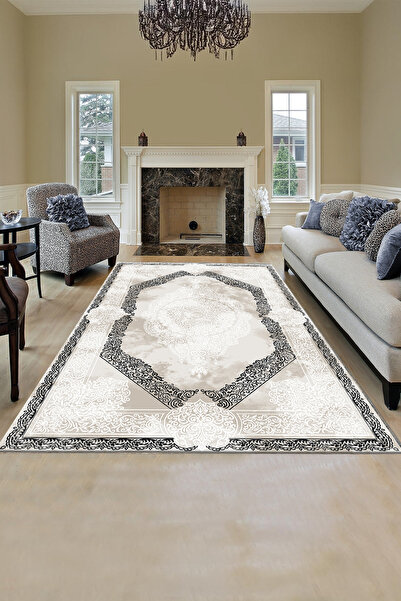 Resmiro Dijital Baskılı Motif  Desenli  Makinada Yıkanabilir Salon ve Yolluk ...