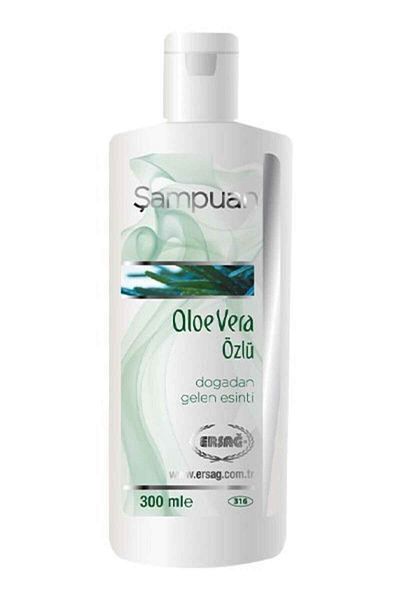 Ersağ 300 ml Aloe Vera Extract Shampoo