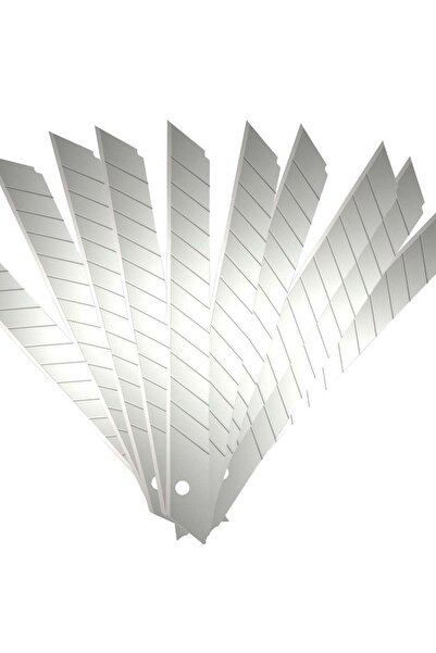 Genel Markalar Maket Bıçağı Yedek Uç 100 Adet Kalınlık 0,5 Maket Bıçağı Ağzı