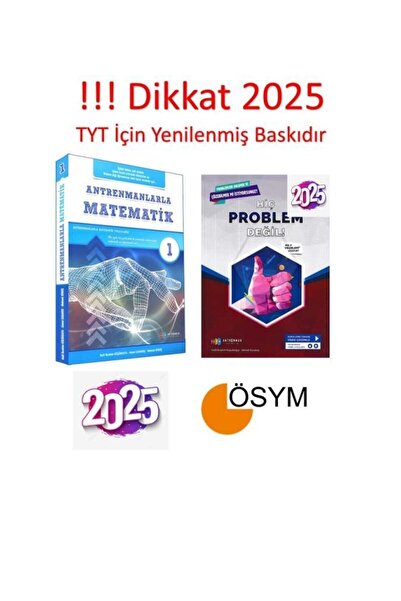 Antrenman Yayıncılık Antrenmanlarla Matematik 1 Hiç Problem Değil İkili Set 2025