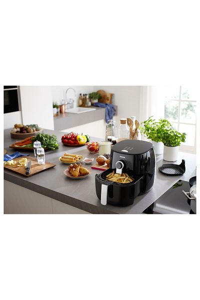 Philips Viva Collection Air Fryer - HD9623, Black