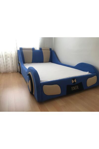 Puf Bebe Montessori Serisi_yumuşacık Puf_çocuk_bebek Yatağı_arabalı Yatak 90x190 Ölçüde(YATAK DAHİLDİR)