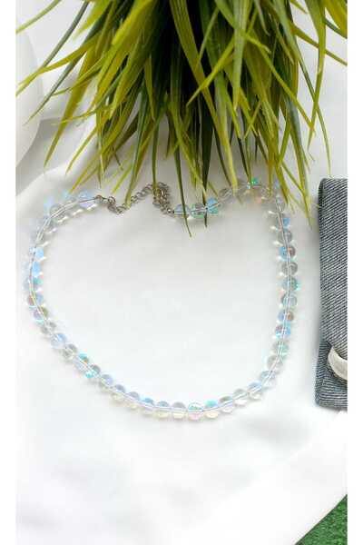 ZeynDesign Kuvars Termal Doğaltaş Kolye