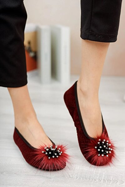 Modazirve Women's Home Flats, Guest Flats, Women's Booties, Socks, Slippers, Home Shoes, Kitty Ballerinas