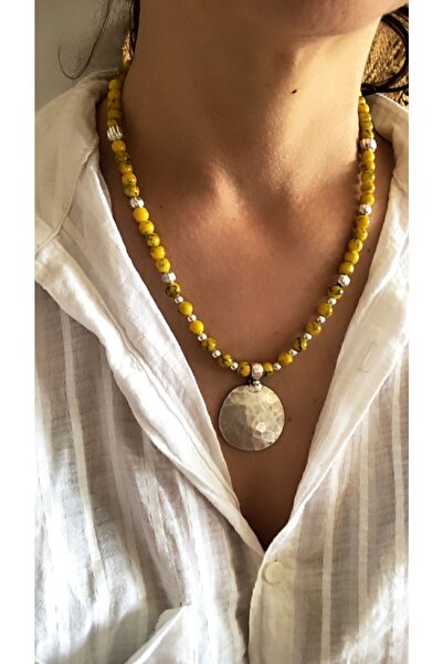 by özllem Tasarım Boho Boncuk Kolye