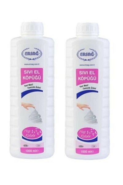 Ersağ Liquid Hand Foam 1000ml 2 Pieces 127-30