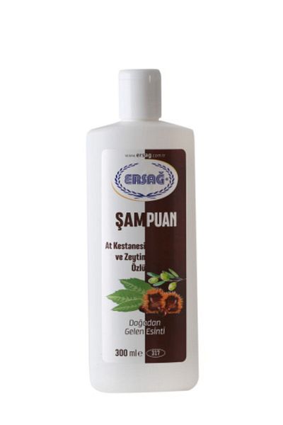 Ersağ 300 ml Chestnut and Olive Extract Shampoo