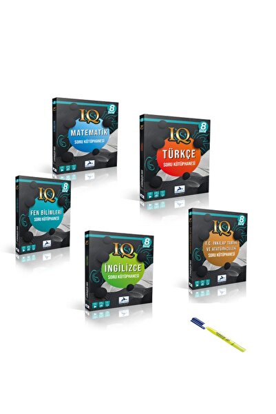 paraf yayınları Prf Paraf Yayınları Paraf 8.sınıf Iq Serisi Full Set + Kalem ...