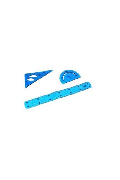 TGB Flexi Flexible Drawing Ruler Set 3 Pieces