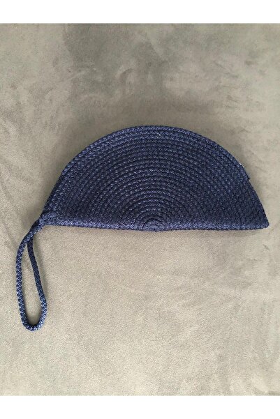Hobi Dünyası Women's Straw Design Handbag 31X14 cm