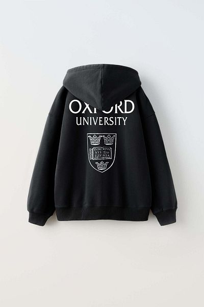 MİNİKO KİDS Момче - Памучен суитшърт с качулка и ръкави Oxford