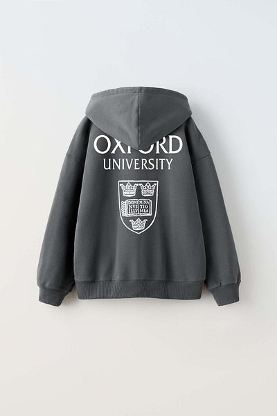 MİNİKO KİDS Момче - Памучен суитшърт с качулка и ръкави Oxford