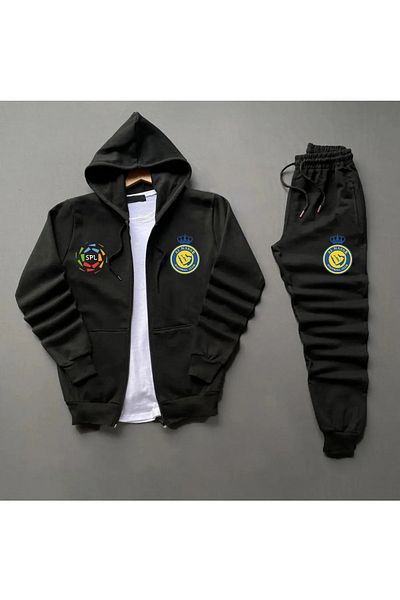 Pisa Art Al-Nassr Saudi Arabsitan Pro League - Special Design Hooded Tracksuit Set
