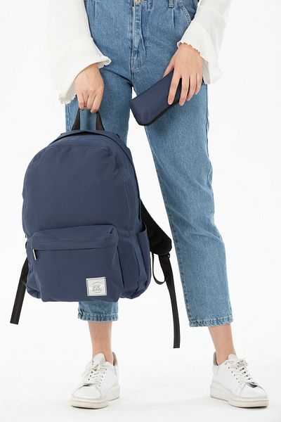 HSR Unisex Orthopedic Waterproof Lightweight Daily and School Backpack with Laptop Compartment and Pen Holder