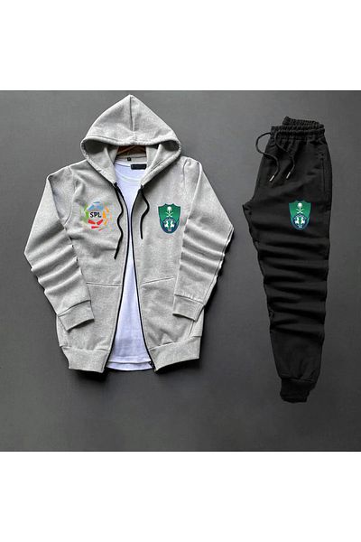 Pisa Art Al-Ahli Saudi Arabsitan Pro League - Custom Designed Hooded Tracksuit Set