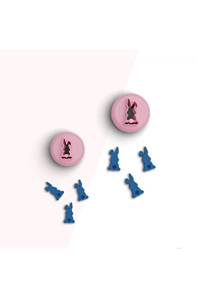 brocutters قطع أرنب صغير من طين البوليمر - أقراط وقوالب كوكيز، سيراميك رقم: 268