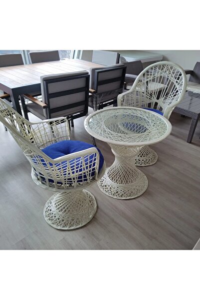 Fiberglass Garden Çay seti