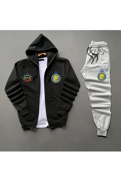 Pisa Art Al-Nassr Saudi Arabsitan Pro League - Special Design Hooded Tracksuit Set