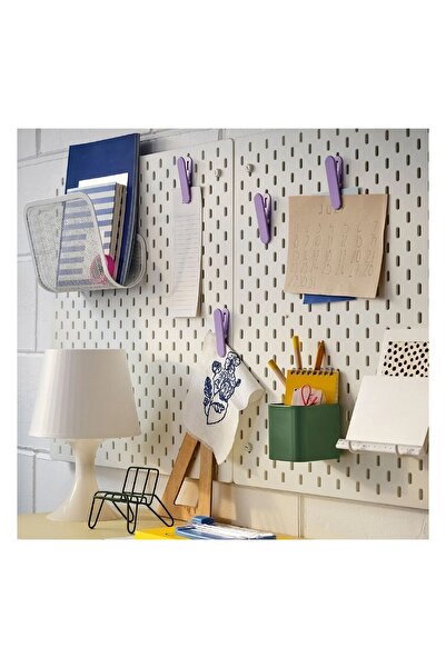 IKEA Lila Skadis Ataş - Πίνακας πολλαπλών χρήσεων, 2 τεμάχια, μωβ