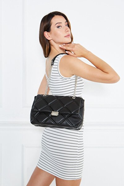 Makeuptime Стьобана сумка крос-боді з ланцюжком