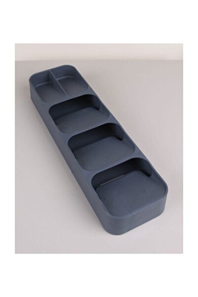 SHADDY GOODS Συρτάρι για μαχαιροπίρουνα 39 εκ. καπνιστό με 5 θήκες