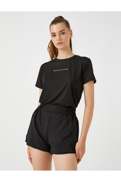 Koton Tricou sport imprimat cu slogan