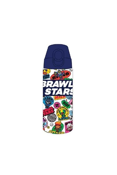 Me Çanta Flask Brawl Stars Plastic Flask (Juicer) 500 ML 23931 (Mixed Color 1 Piece)