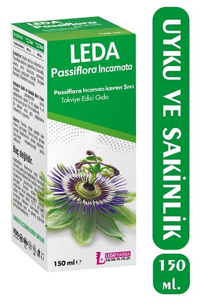 LedaPharma Pasiflora 150 Ml Food Syrup - Liquid Supplement