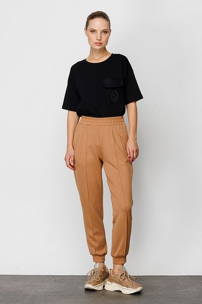 On Fashion Καλοκαιρινό Παντελόνι Camel