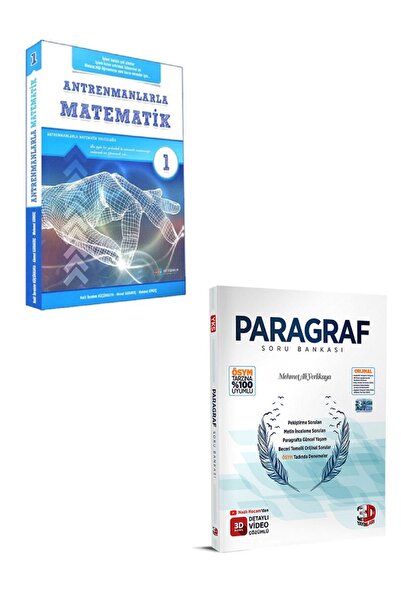 Efsane Yayınları Antremanlarla Matematik 1 3d Yayınları Tyt Paragraf Soru Ban...
