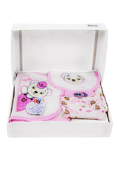 TangModa Hastane Çıkışı Kız Bebek Kıyafeti Yeni Doğan Bebek Hediyesi 5 Parça ...