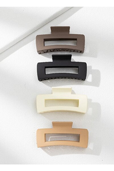 CSR AKSESUAR Σετ αγκράφες 4 τεμαχίων Nude Latch