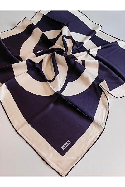 Aker Sequential Silk Crepe Satin Scarf - 8800701 -323