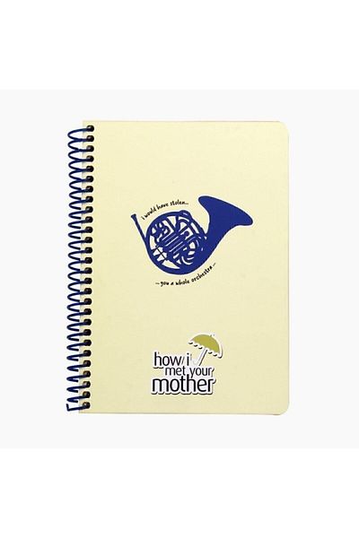Mabbels How I Met Your Mother Notebook - Lined Leaf, Back To School