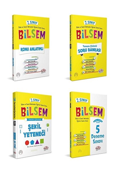 Editör Yayınevi Editör Yayınları 2. Sınıf Bilsem Konu+ Soru + Deneme + Şekil ...