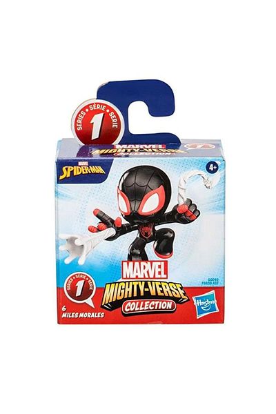 Marvel Avengers Miles Morales F8838 G0092 - Spider Man Mighty Verse Action Figure