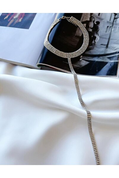 WAHSHE Zircon Stone Collar Necklace