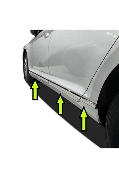 Kml34tuning55 Vw Passat B8 2015-2024 Uyumlu Krom Yan Kapı Alt Çıtası Paslanma...