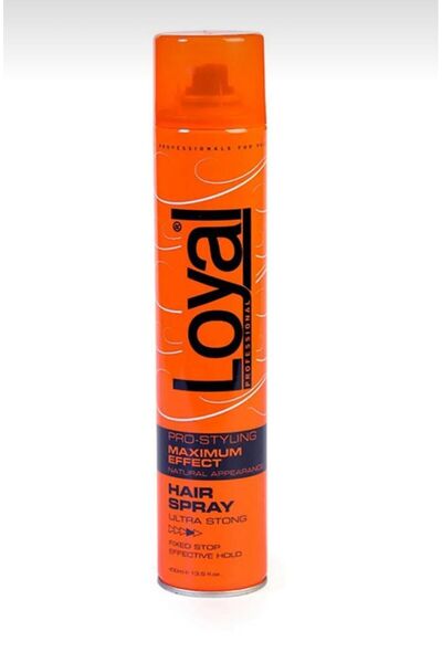 Loyal Turuncu Saç Spreyi Ultra Strong 400ml