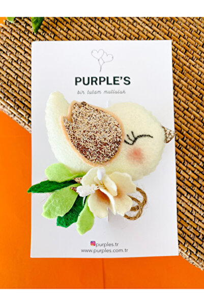 PURPLE'S BİR TUTAM MUTLULUK قلم حشو مصنوع يدويًا للأطفال والرضع - تصميم يدوي،...