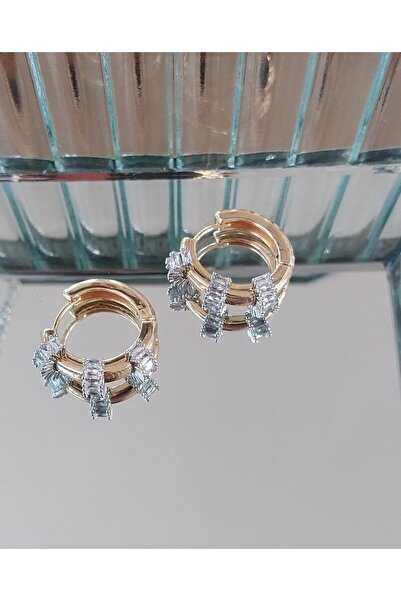 Bubbleatelier Hery taaş detaylı küpe