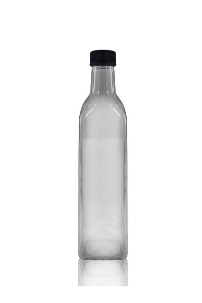 Paşabahçe 500 Cc Oil Vinegar Bottle - 2 Pieces - 500 Ml Transparent Maraska Oil And Vinegar Bottle